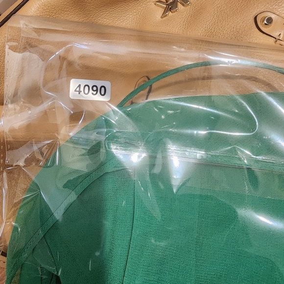 LAUREN By Ralph Lauren Evening Green Strappy  Cocktail Dress size 4 - Picture 10 of 10